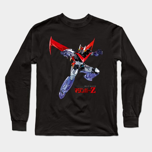 Mazinger-Z Long Sleeve T-Shirt by JORDYGRAPH